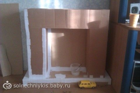 Камин своими руками из оргалита Камин своими руками из оргалита