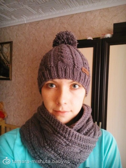 Шапка-снуд своими руками Шапка-снуд своими руками