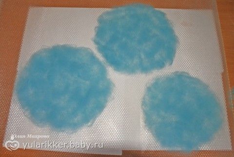 Как раскладывать шерсть для мокрого валяния Как раскладывать шерсть для мокрого валяния