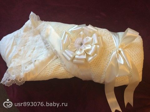 Лента для новорожденных на выписку своими руками 61