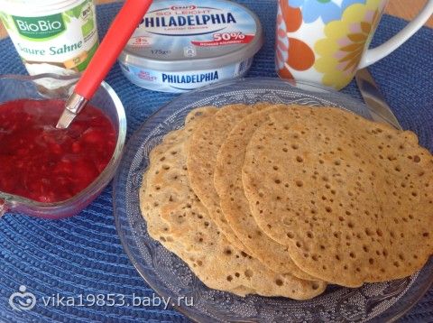 Рецепт блинов при пп