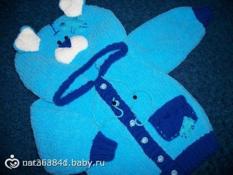 Вязание из плюша спицами 59
