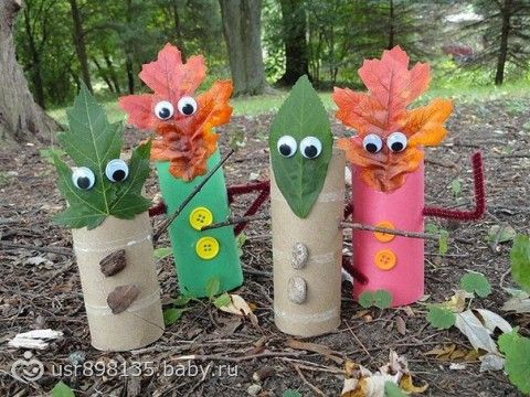 Поделки из бумаги своими руками для сада