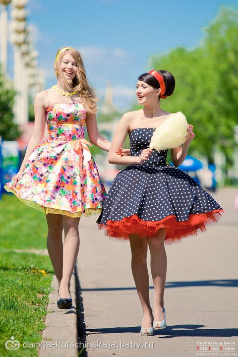Фото платьев стиль стиляга