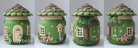 Домик из пластики Домик из пластики
