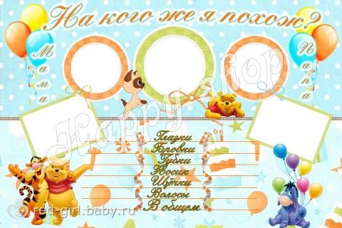 В i плакат на кого же я похожа В i плакат на кого же я похожа