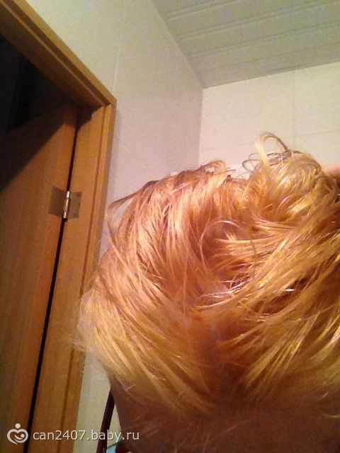 Покраска в блонд ) без желтизны и соломы на голове)