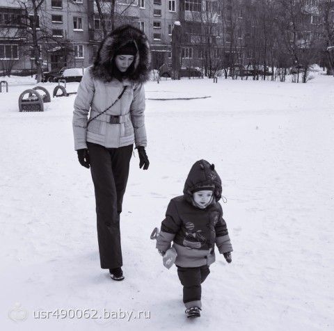 Зимняя семейная прогулка (наши фотки)