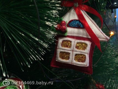 Кое-что пошила...новогодние игрушки для Илюшки!!!!
