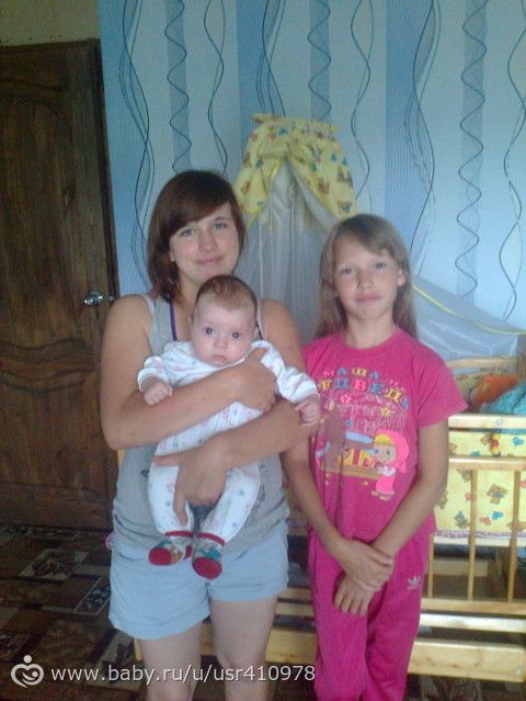 к нам на каникулы приехала моя сестра!"