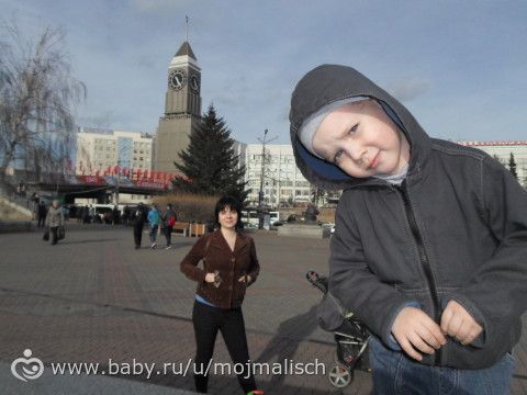 Прогулки по весеннему Красноярску.