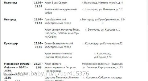 ДЕСНИЦА СВЯТОГО ГЕОРГИЯ ПОБЕДОНОСЦА ПРИБЫЛА В РОССИЮ с горы Афон