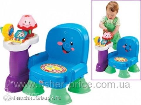 Музыкальный стульчик fisher price