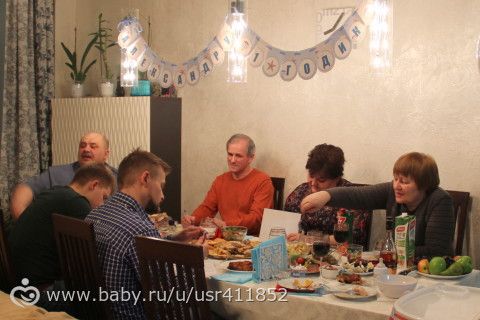 Первый день рождения (фото)
