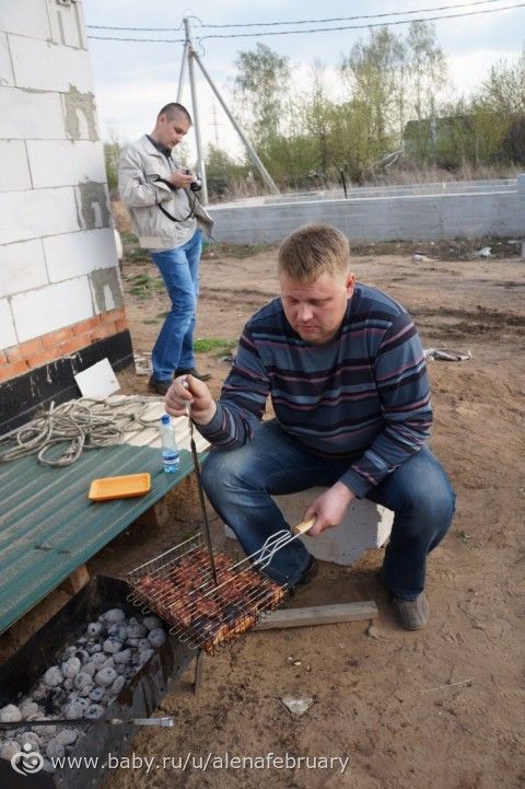 У нас получились самые настоящие майские праздники!!! День третий! ШАШЛЫЫЫЫКИИ!!!