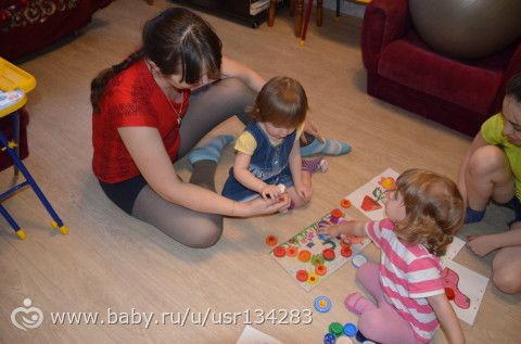 Наше сегодняшнее развивающее занятие