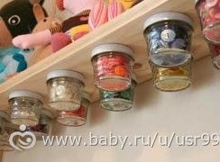 Вторая жизнь баночек из под детского питания
