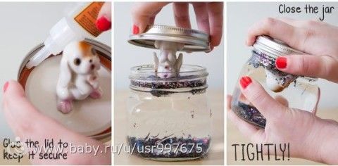 Вторая жизнь баночек из под детского питания
