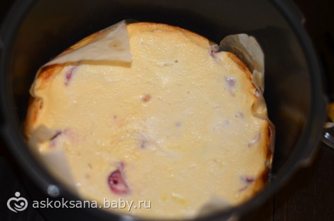 Клубничный чизкейк в мультиварке