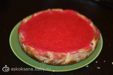 Клубничный чизкейк в мультиварке