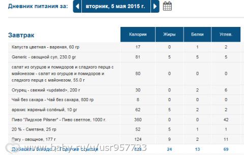 6 лепестков.День2-овощной.