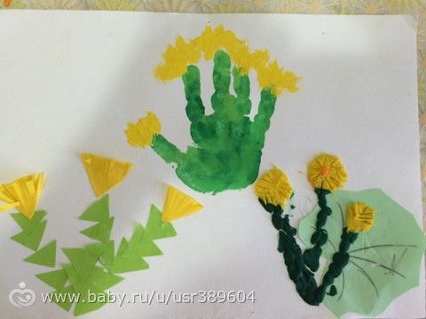 Весеннее творчество &quot;Первые цветы как весны гонцы&quot;