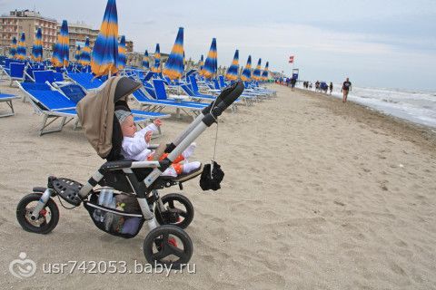 Италия, Милано Мариттима или идеальное место для отдыха с коляской