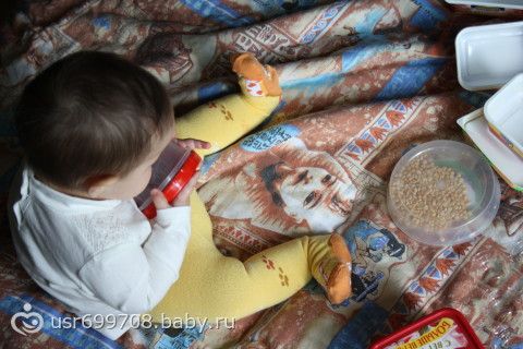 Наши новые игрушки)