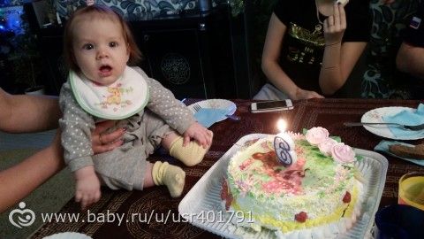 Нашей пусичке пол годика было 5 дней назад! )