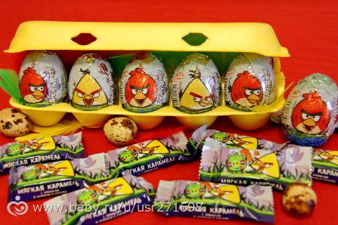 Оформления дня рождения в стиле Angry Birds