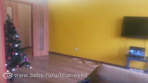 Как мы живем в новой квартире. Мои цветные стены)