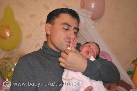 Как всё начиналось.Доченька.От 2 полосок на тесте до 1,6 года.