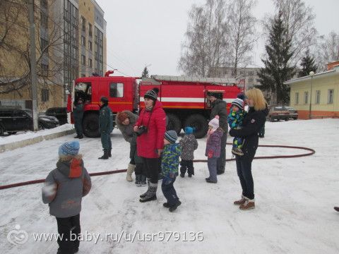 Необычная встреча беби.ру, или Экскурсия по пожарной части №17))))