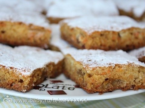 Морковная коврижка)