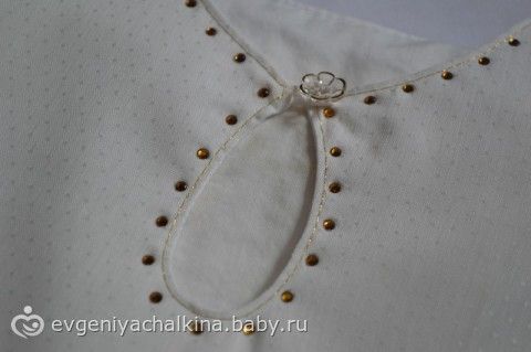 Крестильный комплект. Чудный ангелочек.