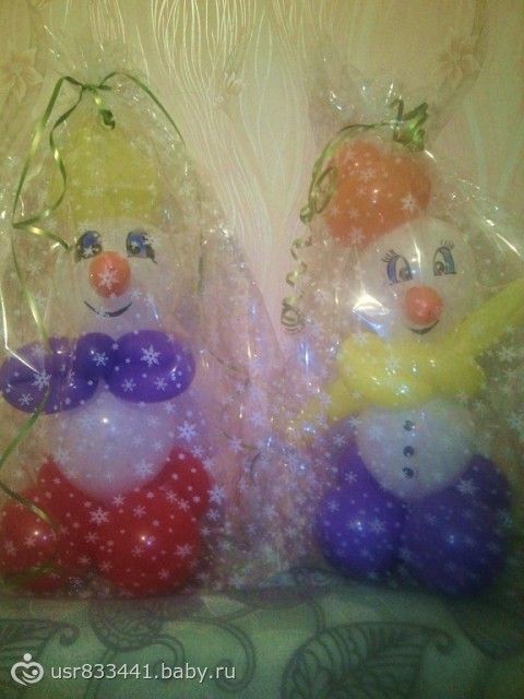 вот такие снеговики .... ( аэродизайн )