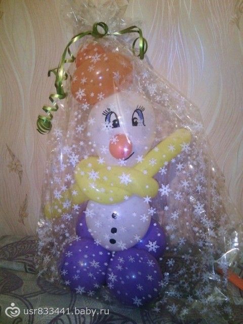 вот такие снеговики .... ( аэродизайн )