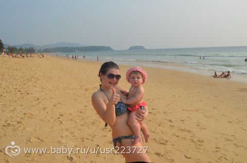 Солнечный Тайланд с 11 месячной дочей!