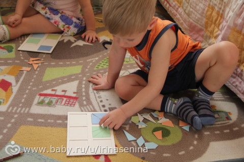 Собираем квадраты Никитина. Делаем игру сами! МК