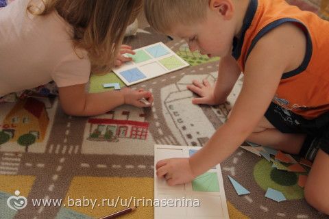 Собираем квадраты Никитина. Делаем игру сами! МК