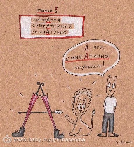 Потрясающие рисунки &quot;как говорить и писать грамотно&quot;. Советую для школьников, так и для мамочек)))