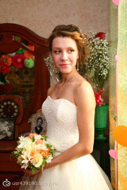 покажу и себя невестой))) 11.10.2014