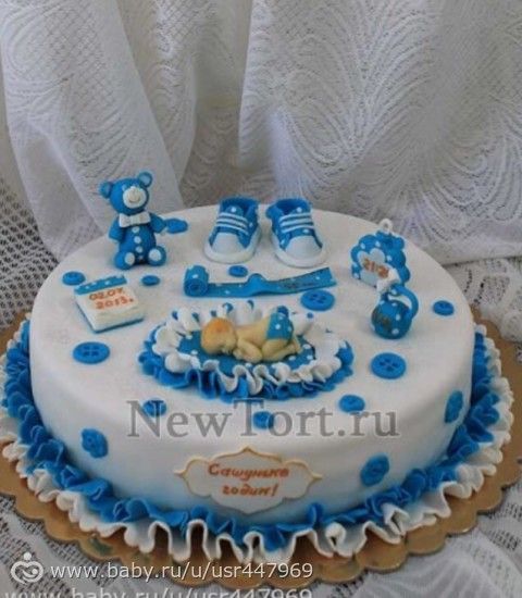 Мое хобби- торт &quot; Метрика для Димы&quot;