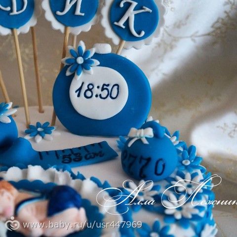 Мое хобби- торт &quot; Метрика для Димы&quot;