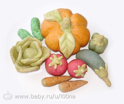 ДВМ. 4 марта. - Лепим овощи!
