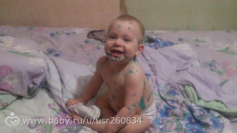 Нашему нетерпеливому счастью уже годик!!!!