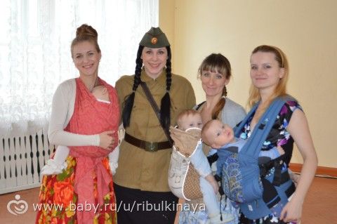 Как я тестировала слинг-шарф))