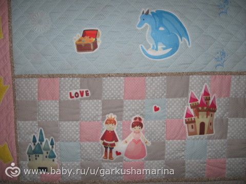 Лоскутное панно &quot;Королевская история&quot;