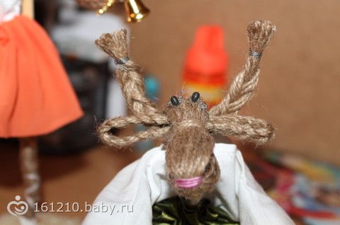КОЗА - символ 2015 года. Своими руками. Поделка в д/сад