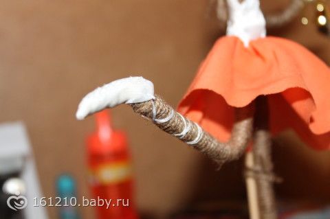КОЗА - символ 2015 года. Своими руками. Поделка в д/сад